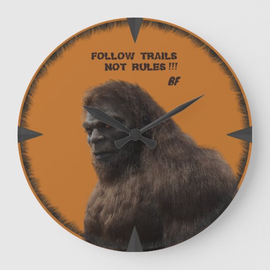 BIGFOOT SASQUATCH GROTE KLOK (Voorkant)