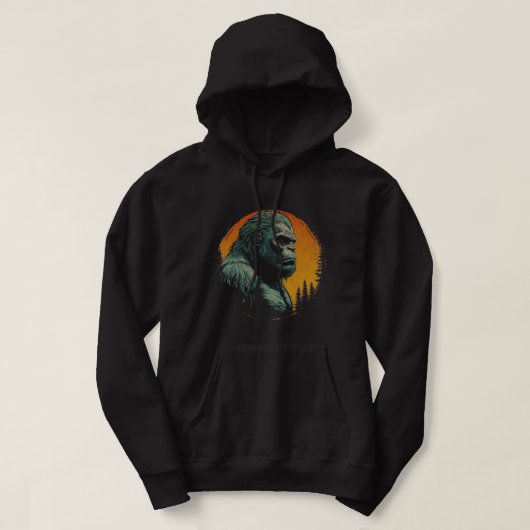 Bigfoot Sasquatch Hoodie (Design voorkant)