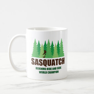Bigfoot Sasquatch Huid en Seek World Champion Koffiemok
