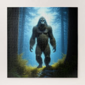 Bigfoot Sasquatch in de Bossen Legpuzzel (Verticaal)