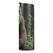 Bigfoot Sasquatch in de Bossen Thermosbeker (Geroteerd rechts)