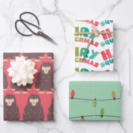 Bigfoot Sasquatch Inpakpapier Vel