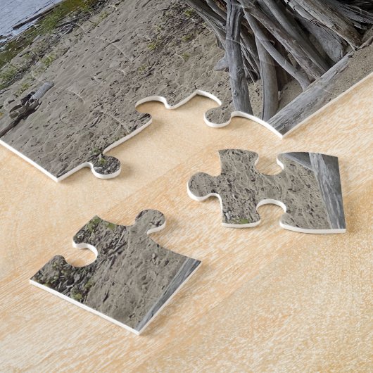 Bigfoot Sasquatch Jigsaw puzzel (Zijkant)