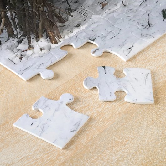 Bigfoot Sasquatch Jigsaw puzzel (Zijkant)