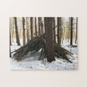 Bigfoot Sasquatch Jigsaw puzzel (Horizontaal)