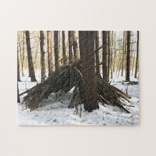 Bigfoot Sasquatch Jigsaw puzzel (Horizontaal)