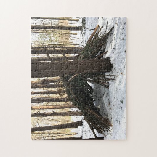Bigfoot Sasquatch Jigsaw puzzel (Verticaal)