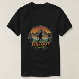 Bigfoot Sasquatch Land T-shirt