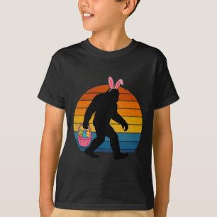 Bigfoot Sasquatch Paashaas Eierenjacht Grappige Ma T-shirt