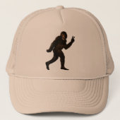 Bigfoot Sasquatch Peace Trucker Pet (Voorkant)