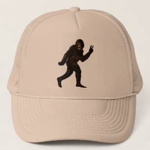 Bigfoot Sasquatch Peace Trucker Pet