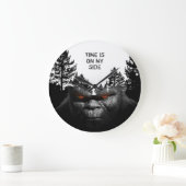 BIGFOOT SASQUATCH PORTRAT GROTE KLOK (Huis)