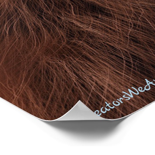 BIGFOOT SASQUATCH PORTRAT IN PROFIEL BIJ DUSK IV POSTER (Hoek)