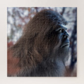 BIGFOOT SASQUATCH PORTRAT IN PROFIEL BIJ DUSK LEGPUZZEL (Verticaal)