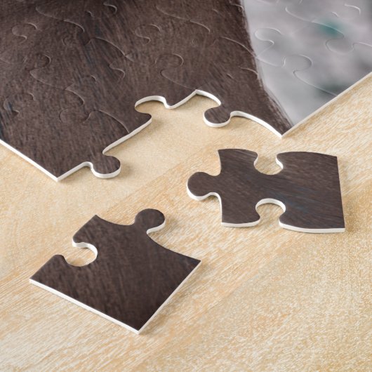 BIGFOOT SASQUATCH PORTRAT LEGPUZZEL (Zijkant)