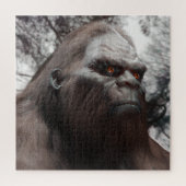 BIGFOOT SASQUATCH PORTRAT LEGPUZZEL (Verticaal)