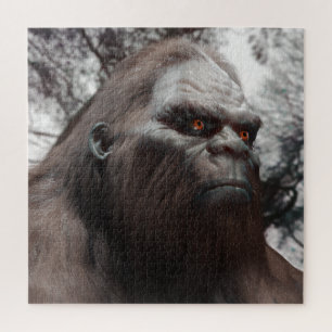 BIGFOOT SASQUATCH PORTRAT LEGPUZZEL