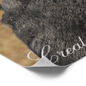 BIGFOOT SASQUATCH PORTRAT POSTER (Hoek)