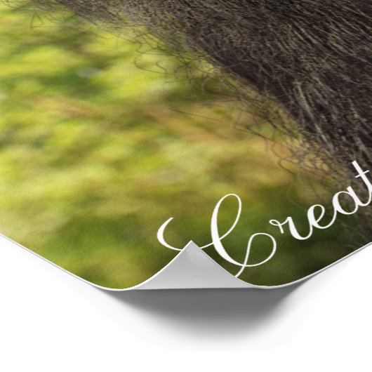 BIGFOOT SASQUATCH PORTRAT POSTER (Hoek)