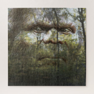 BIGFOOT SASQUATCH PORTRAT Puzzle Legpuzzel