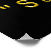 Bigfoot sasquatch poster (Hoek)