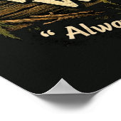 Bigfoot Sasquatch Poster (Hoek)