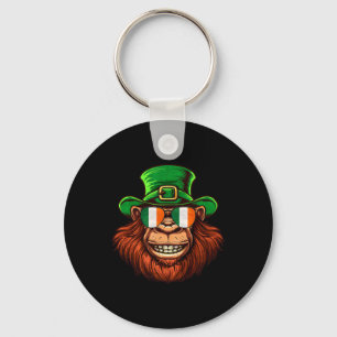 Bigfoot Sasquatch Prettig St. Patricksdag  Sleutelhanger