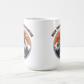 BigFoot Sasquatch Quote Rock Gooien Kampioen Koffiemok (Center)