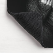Bigfoot Sasquatch Ruimte Alien Middelvinger Muismat (Hoek)