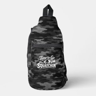 Bigfoot Sasquatch Schoudertas Sling Bag