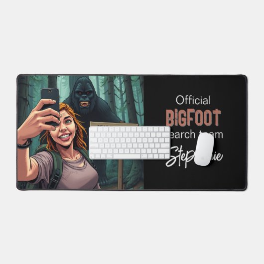 Bigfoot Sasquatch Selfie Bureaumat (Keyboard & Muis)
