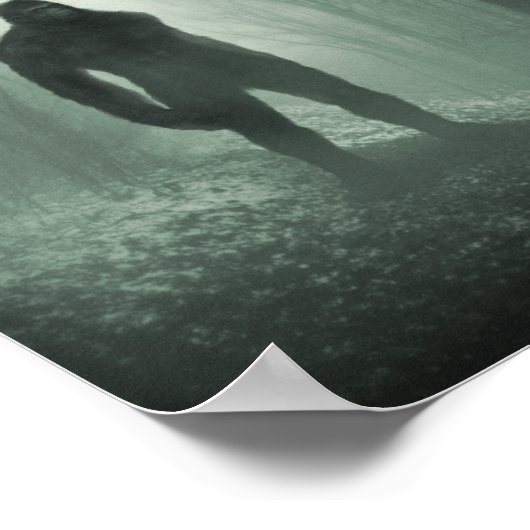 Bigfoot/Sasquatch Silent Watcher Poster (Hoek)