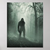 Bigfoot/Sasquatch Silent Watcher Poster (Voorkant)