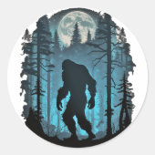 Bigfoot Sasquatch Stickers (Voorkant)
