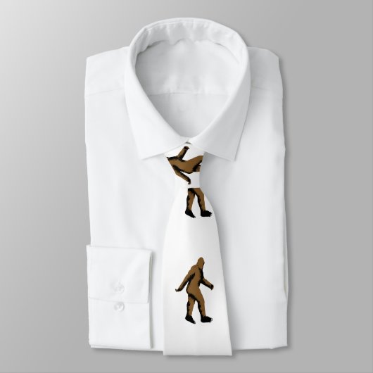 Bigfoot Sasquatch Stropdas (Gebonden)