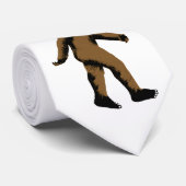 Bigfoot Sasquatch Stropdas (Opgerold)