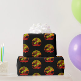 Bigfoot Sasquatch Surfer Man Surf Board Cadeaupapier