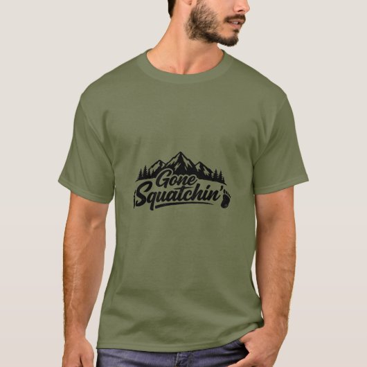 Bigfoot Sasquatch T-shirt (Voorkant)