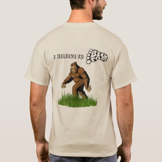 Bigfoot Sasquatch T-shirt (Achterkant)