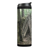 Bigfoot Sasquatch Tumbler Thermosbeker (Gedraaid links)