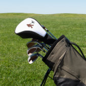 Bigfoot Sasquatch Walking Border Collie Golfheadcover (Insitu)