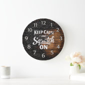 Bigfoot Sasquatch Wall Clock Grote Klok (Huis)
