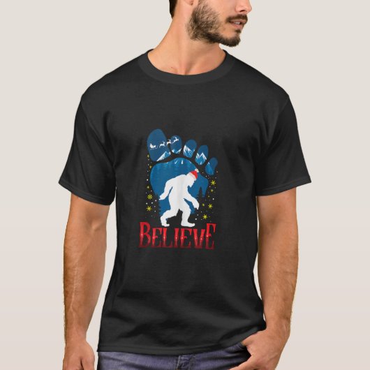 Bigfoot Sasquatch Yeti Geloof Tanktop (Voorkant)