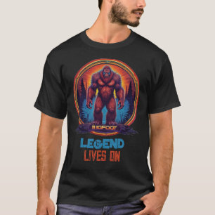 Bigfoot Sasquatch Yeti Monster Bossen T-shirt