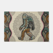 Bigfoot Sasquatch Yeti Thmed Mat, Fun Bigfoot Deurmat (Voorkant)