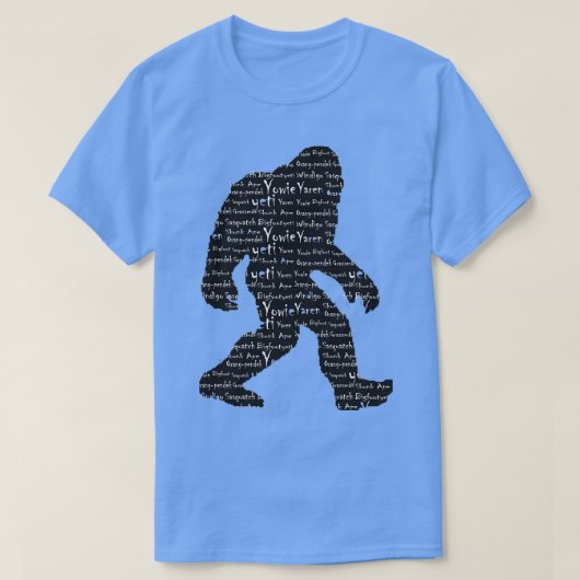 Bigfoot Sasquatch Yeti Yowie Skunk Ape Grassman Ya T-shirt (Design voorkant)