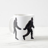 Bigfoot Sasquatch Yetti Koffiemok (Voorkant links)
