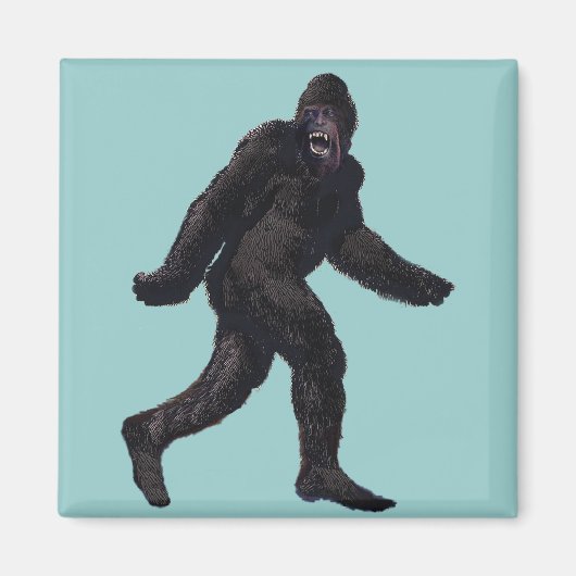 Bigfoot Sasquatch Yetti Magneet (Voorkant)
