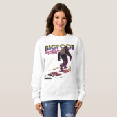 Bigfoot Sasquatch Zoekteam Trui (Voorkant volledig)