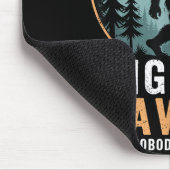 Bigfoot Saw Me But Nobody Believes Him Humor Funny Muismat (Hoek)